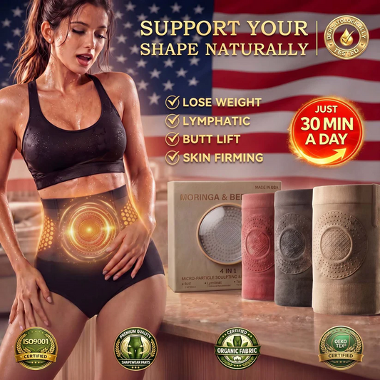 Official Brand Store|2026 Moringa & Berberine 4-in-1 Micro-Particle Shaping & Fat Burning Shorts