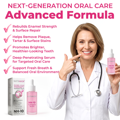 Natravor® Thismile NH-10 Zahnpasta-Serum für Zahnschmelz und Zahnfleisch – Advanced Therapy